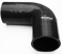 black silicone hose